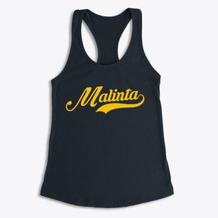 Malinta Ohio Vintage Team Women's Racerback Tank