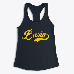 Basin Montana Vintage Team Women's Racerback Tank