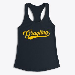 Grayling Alaska Vintage Team Women's Racerback Tank