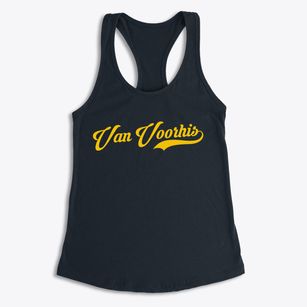 Van Voorhis Pennsylvania Vintage Team Women's Racerback Tank