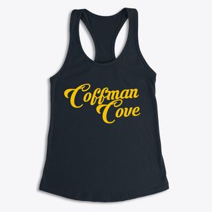 Coffman Cove Alaska Vintage Team Women's Racerback Tank
