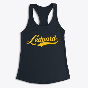 Ledyard Connecticut Vintage Team Women's Racerback Tank