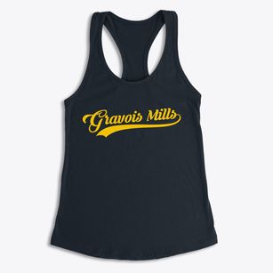 Gravois Mills Missouri Vintage Team Women's Racerback Tank