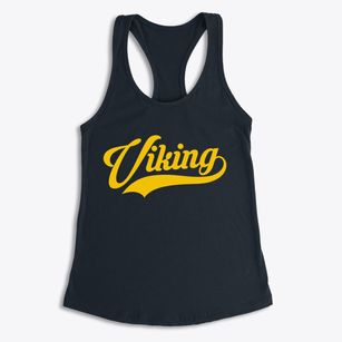 Viking Minnesota Vintage Team Women's Racerback Tank