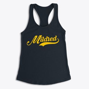 Mildred Kansas Vintage Team Women's Racerback Tank