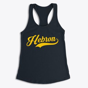 Hebron Connecticut Vintage Team Women's Racerback Tank