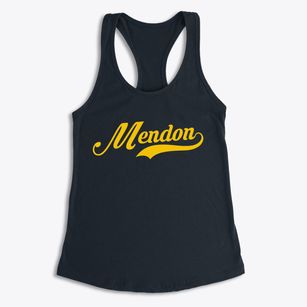 Mendon New York Vintage Team Women's Racerback Tank