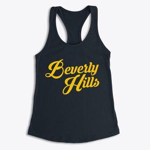 Beverly Hills Florida Vintage Team Women's Racerback Tank