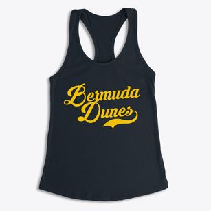Bermuda Dunes California Vintage Team Women's Racerback Tank