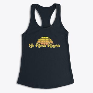 La Habra Heights California Sublime Sunset Women's Racerback Tank