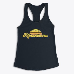 Minnetonka Minnesota Sublime Sunset Women's Racerback Tank