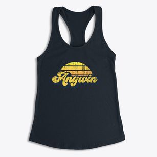 Angwin California Sublime Sunset Women's Racerback Tank