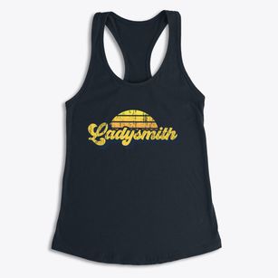 Ladysmith Wisconsin Sublime Sunset Women's Racerback Tank