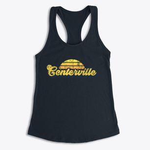 Centerville Indiana Sublime Sunset Women's Racerback Tank