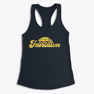 Fairlawn Virginia Sublime Sunset Women's Racerback Tank