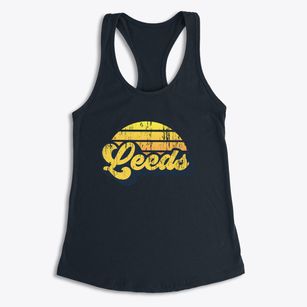 Leeds Maine Sublime Sunset Women's Racerback Tank