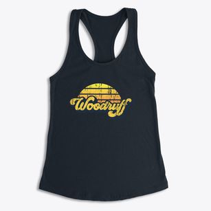 Woodruff Wisconsin Sublime Sunset Women's Racerback Tank