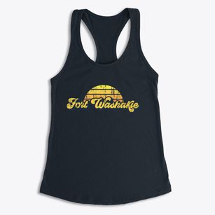Fort Washakie Wyoming Sublime Sunset Women's Racerback Tank