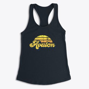 Avalon New Jersey Sublime Sunset Women's Racerback Tank