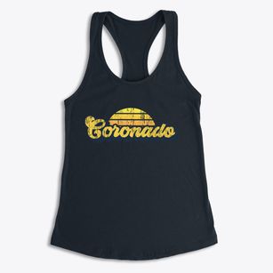 Coronado California Sublime Sunset Women's Racerback Tank