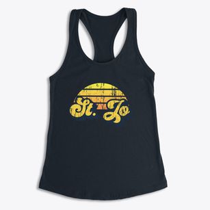 St. Jo Texas Sublime Sunset Women's Racerback Tank