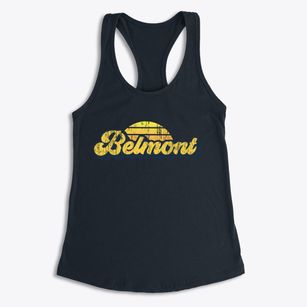 Belmont New York Sublime Sunset Women's Racerback Tank