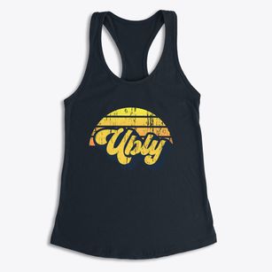 Ubly Michigan Sublime Sunset Women's Racerback Tank