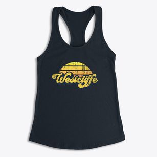 Westcliffe Colorado Sublime Sunset Women's Racerback Tank