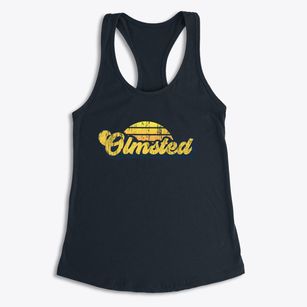 Olmsted Illinois Sublime Sunset Women's Racerback Tank