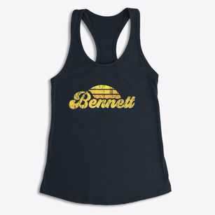 Bennett North Carolina Sublime Sunset Women's Racerback Tank