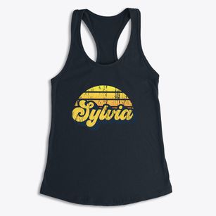 Sylvia Kansas Sublime Sunset Women's Racerback Tank