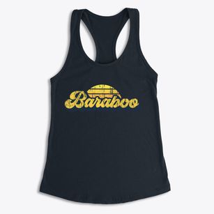Baraboo Wisconsin Sublime Sunset Women's Racerback Tank