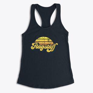 Flagstaff Arizona Sublime Sunset Women's Racerback Tank