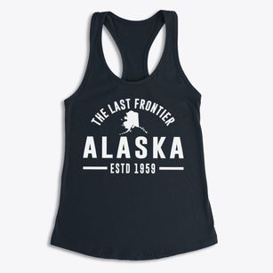  Alaska Motto Women's Racerback Tank