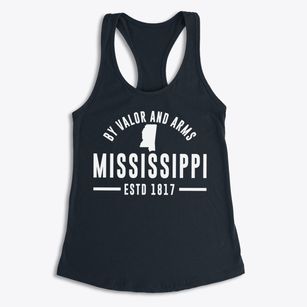  Mississippi Motto Women's Racerback Tank