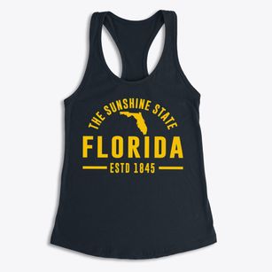  Florida Motto Women's Racerback Tank