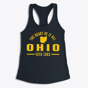  Ohio Motto Women's Racerback Tank