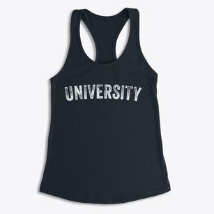 University Mississippi Timeless Retro Women's Racerback Tank