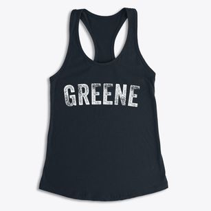 Greene Maine Timeless Retro Women's Racerback Tank