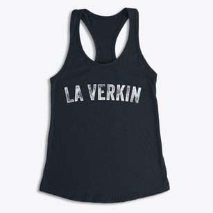 La Verkin Utah Timeless Retro Women's Racerback Tank