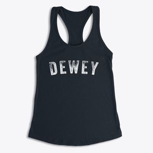 Dewey Oklahoma Timeless Retro Women's Racerback Tank