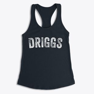 Driggs Idaho Timeless Retro Women's Racerback Tank