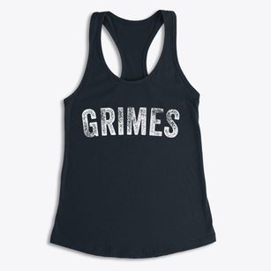 Grimes Alabama Timeless Retro Women's Racerback Tank