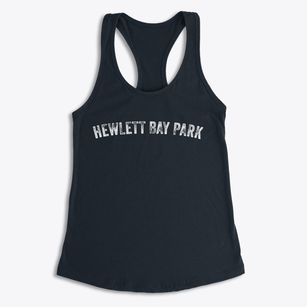 Hewlett Bay Park New York Timeless Retro Women's Racerback Tank