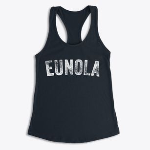Eunola Alabama Timeless Retro Women's Racerback Tank
