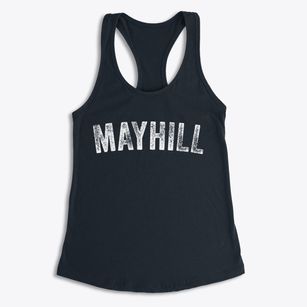 Mayhill New Mexico Timeless Retro Women's Racerback Tank