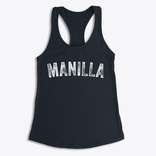 Manilla Indiana Timeless Retro Women's Racerback Tank