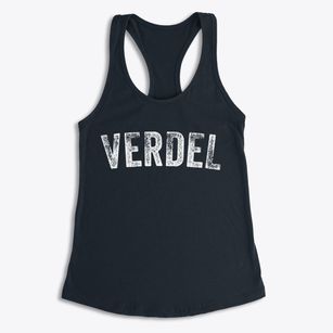 Verdel Nebraska Timeless Retro Women's Racerback Tank