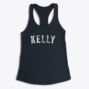 Kelly Wyoming Timeless Retro Women's Racerback Tank