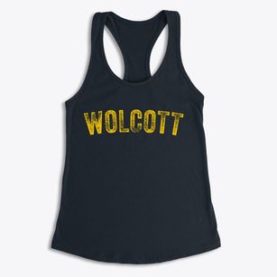 Wolcott New York Timeless Retro Women's Racerback Tank